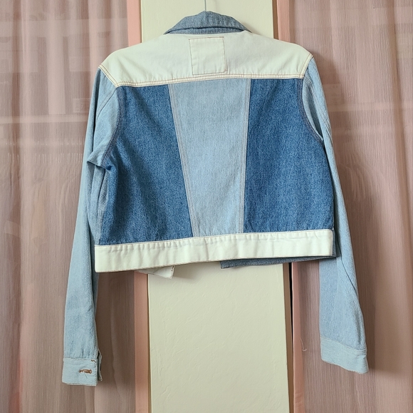 Me Jane Denim Patchwork Jacket - Picture 2 of 5